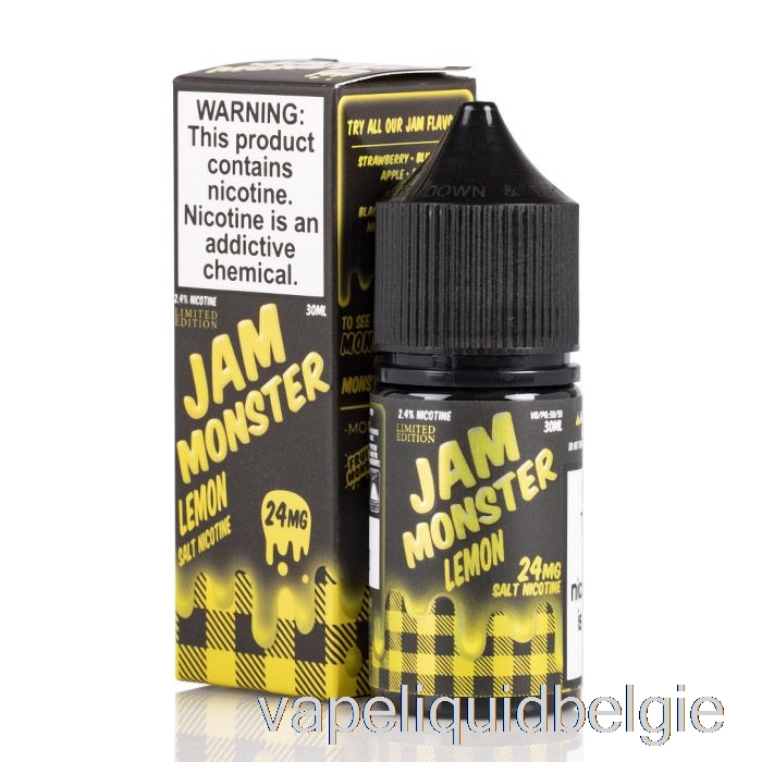 Vape Vloeibare Citroen - Jam Monsterzouten - 30 Ml 24 Mg